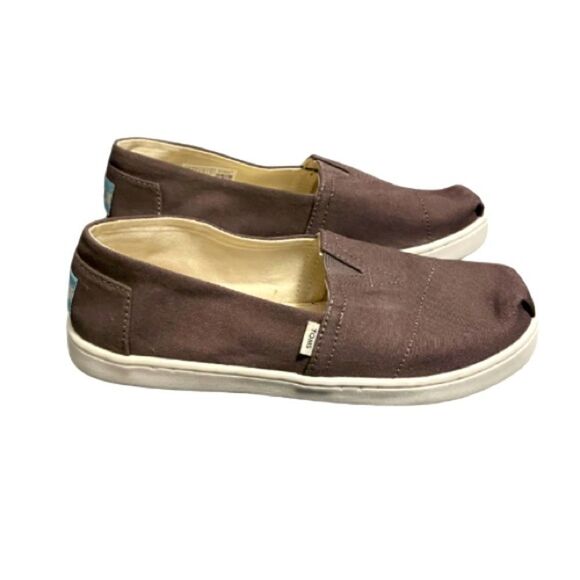 Toms Unisex Classic Slip-On Canvas Shoes Belmont Ash Size 3 New without Tags - Picture 5 of 7